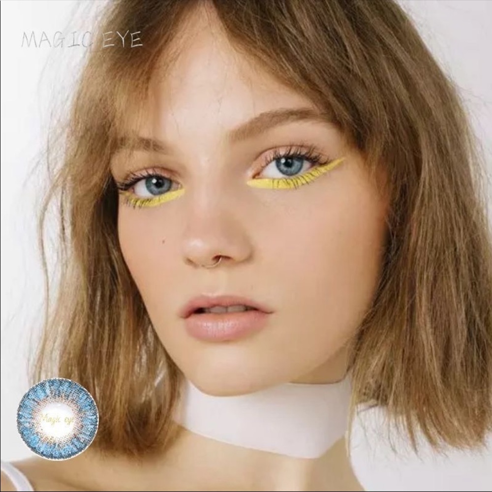 Blue Eye Lens
